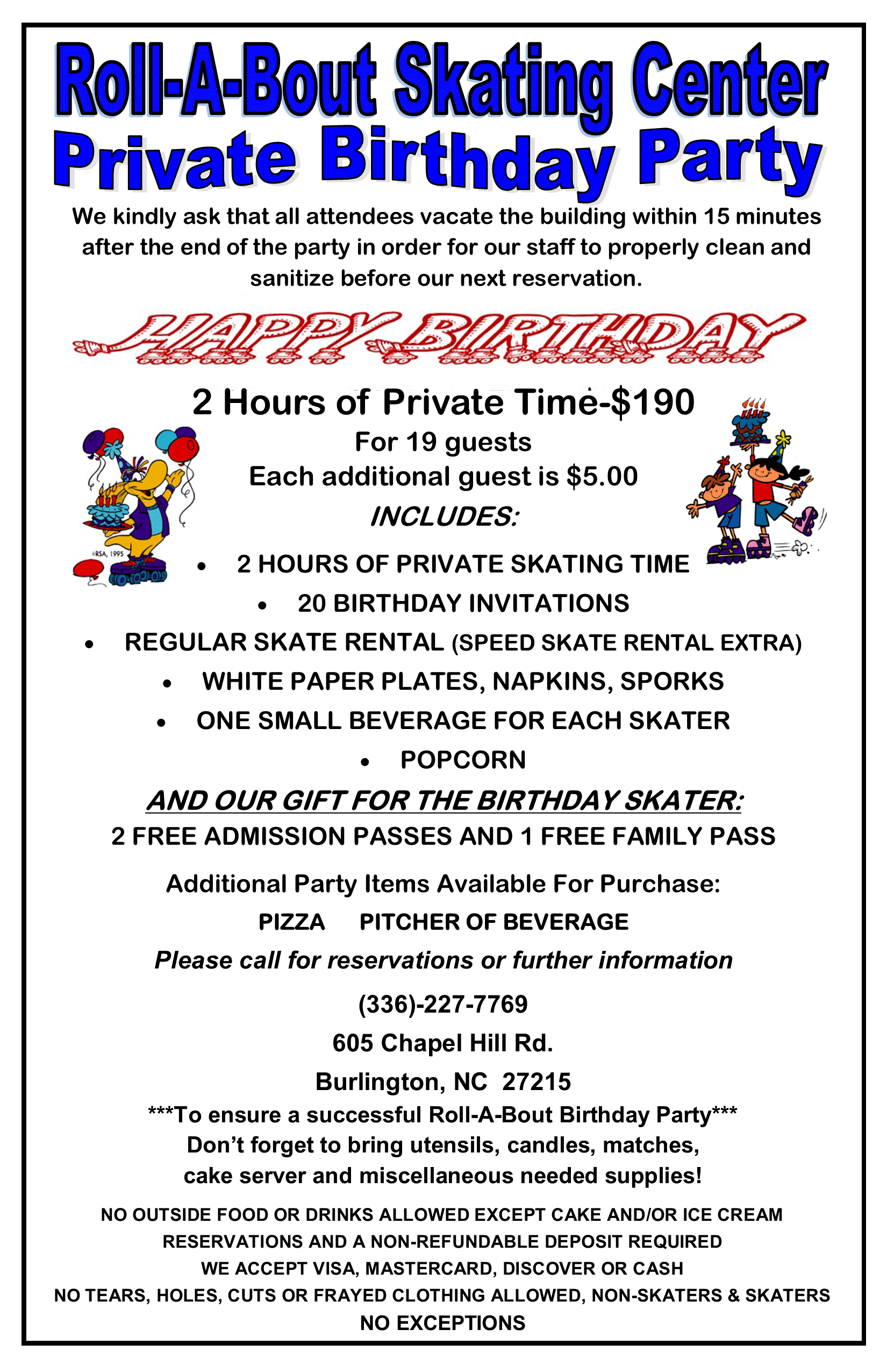 BURLINGTON Party Plan